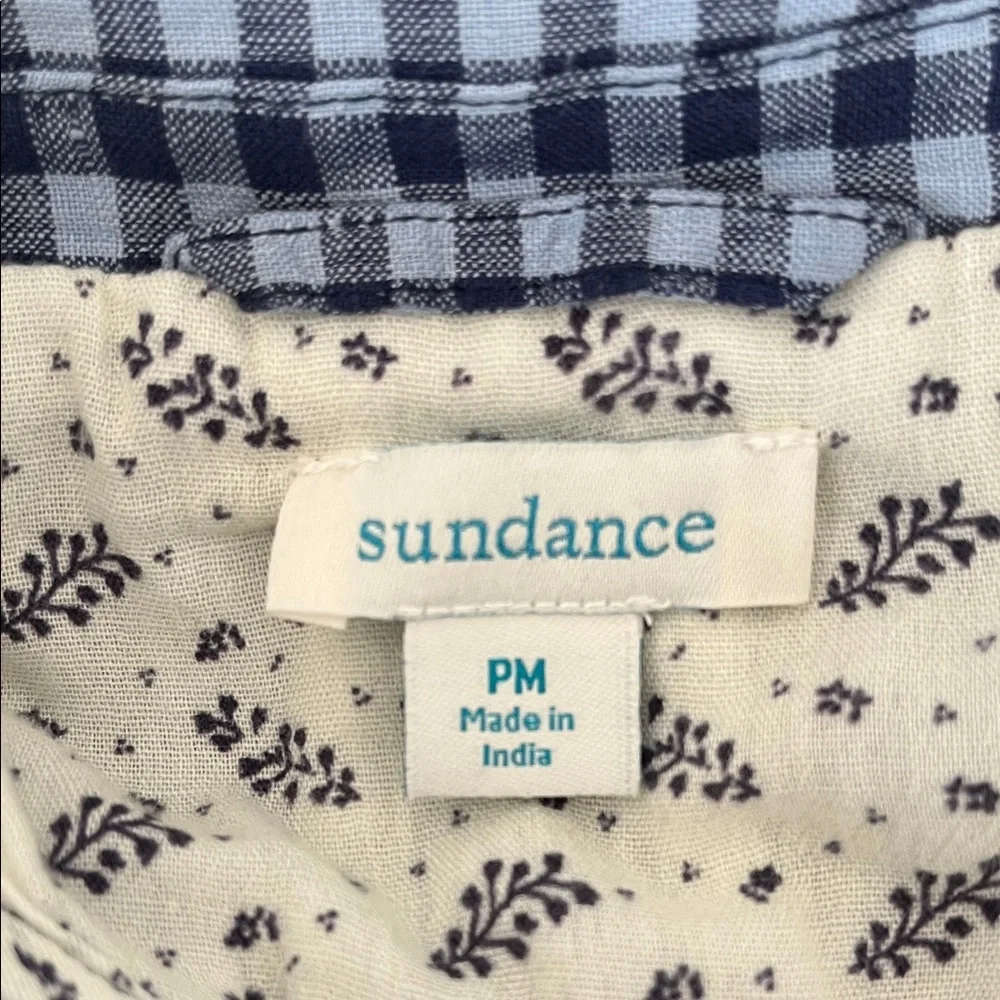 Sundance‎ Blue Checkered Blazer
